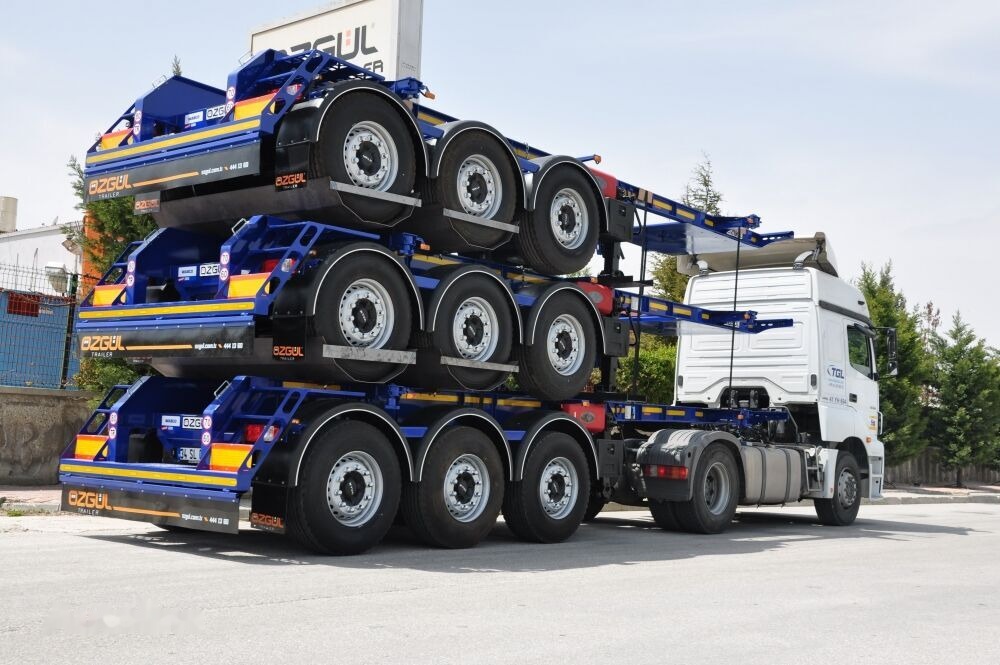 Özgül ISO TANK CONTAINER CARRIER SEMI - Контейнеровоз/ Сменна каросерия полуремарке: снимка 4 Özgül ISO TANK CONTAINER CARRIER SEMI - Контейнеровоз/ Сменна каросерия полуремарке: снимка 4