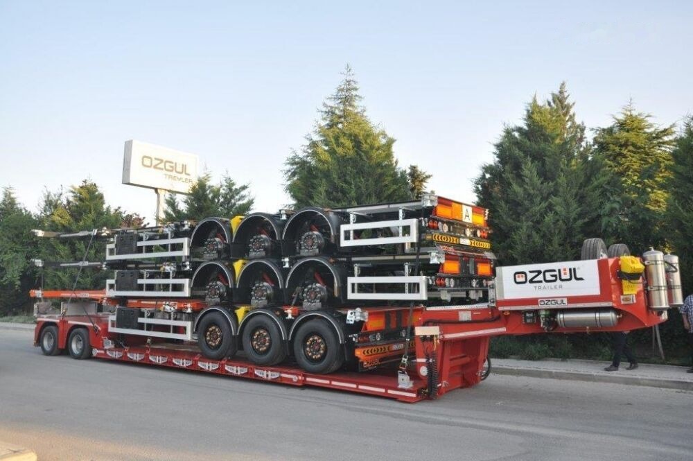 Нискорамна площадка полуремарке Özgül LOW LOADER LOVBED: снимка 13