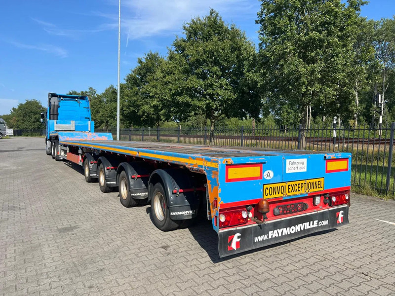 Faymonville SPZ-4AAX Double Extendable Semi Low Loader - Нискорамна площадка полуремарке: снимка 5 Faymonville SPZ-4AAX Double Extendable Semi Low Loader - Нискорамна площадка полуремарке: снимка 5