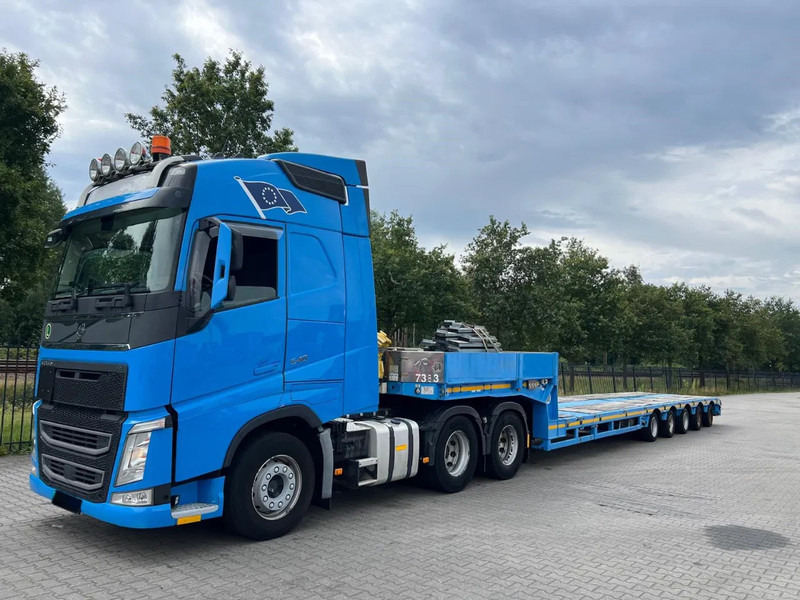 Faymonville STZ-5AX Extendable Semi Low Loader - Нискорамна площадка полуремарке: снимка 1 Faymonville STZ-5AX Extendable Semi Low Loader - Нискорамна площадка полуремарке: снимка 1