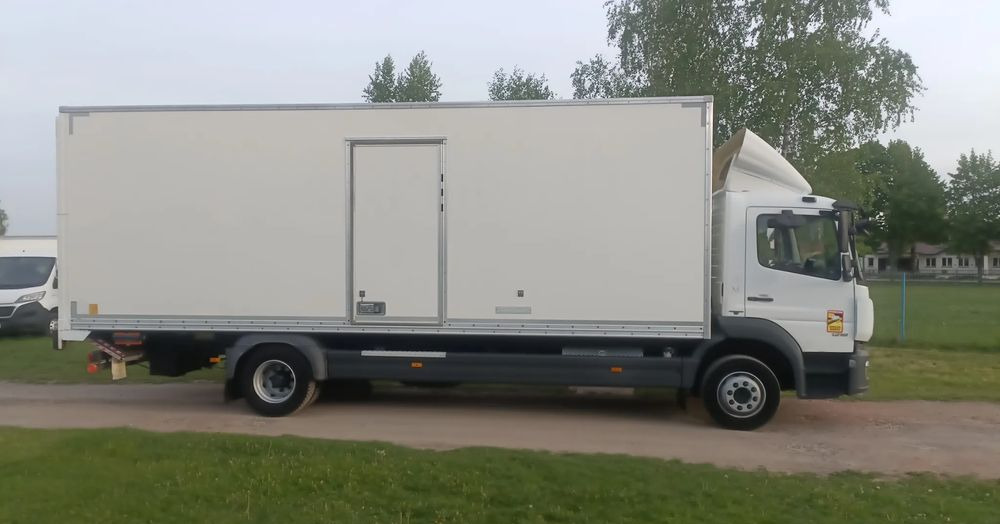 Mercedes-Benz Atego 1218 - Камион фургон: снимка 4 Mercedes-Benz Atego 1218 - Камион фургон: снимка 4