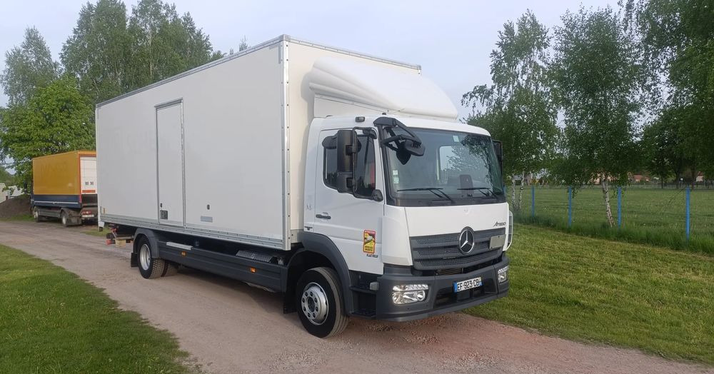 Mercedes-Benz Atego 1218 - Камион фургон: снимка 1 Mercedes-Benz Atego 1218 - Камион фургон: снимка 1
