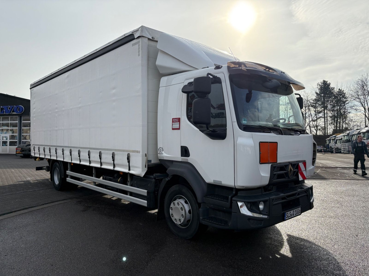 Renault D 16.280 Curtainsider - Камион с брезент: снимка 3 Renault D 16.280 Curtainsider - Камион с брезент: снимка 3