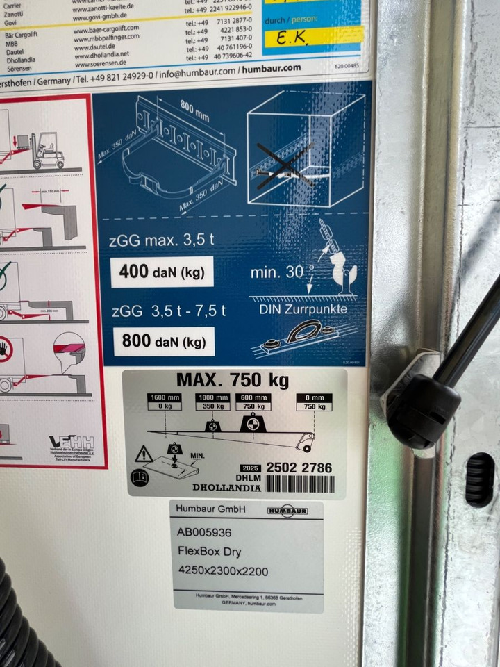 Лекотоварен автомобил фургон Renault MASTER HUMBAUR KOFFER: снимка 11