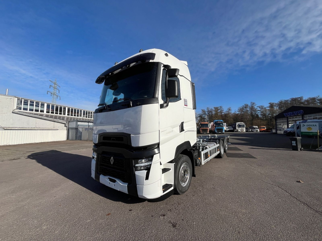 Renault T 480 6x2 WECHSELBRÜCKENFAHRZEUG C745 + C782 - Контейнеровоз/ Сменна каросерия камион: снимка 1 Renault T 480 6x2 WECHSELBRÜCKENFAHRZEUG C745 + C782 - Контейнеровоз/ Сменна каросерия камион: снимка 1