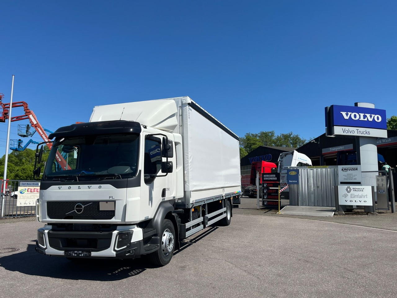 Volvo FL 16.280 Junge Schiebeplane - Камион с брезент: снимка 1 Volvo FL 16.280 Junge Schiebeplane - Камион с брезент: снимка 1