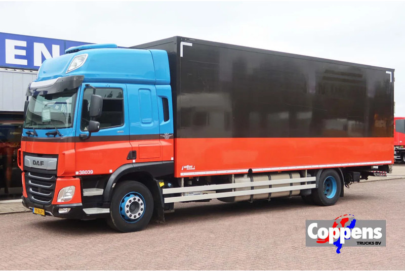 DAF CF 410 Bakwagen + Onderschuif klep - Камион фургон: снимка 1 DAF CF 410 Bakwagen + Onderschuif klep - Камион фургон: снимка 1