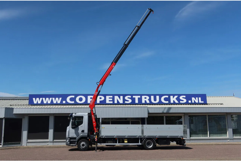DAF LF 260 FA Openwagen + Kraan Fassi F85 B023+ Radio controle - Бордови камион: снимка 2 DAF LF 260 FA Openwagen + Kraan Fassi F85 B023+ Radio controle - Бордови камион: снимка 2