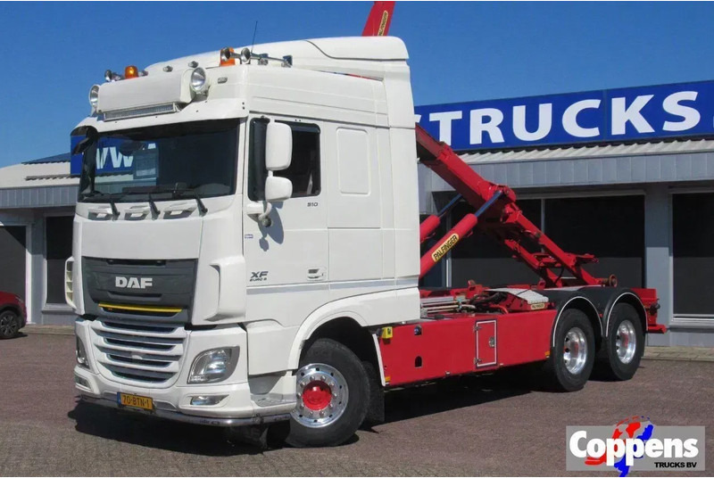 DAF XF 510 Fat 6x4 Euro 6 - Мултилифт с кука камион: снимка 1 DAF XF 510 Fat 6x4 Euro 6 - Мултилифт с кука камион: снимка 1