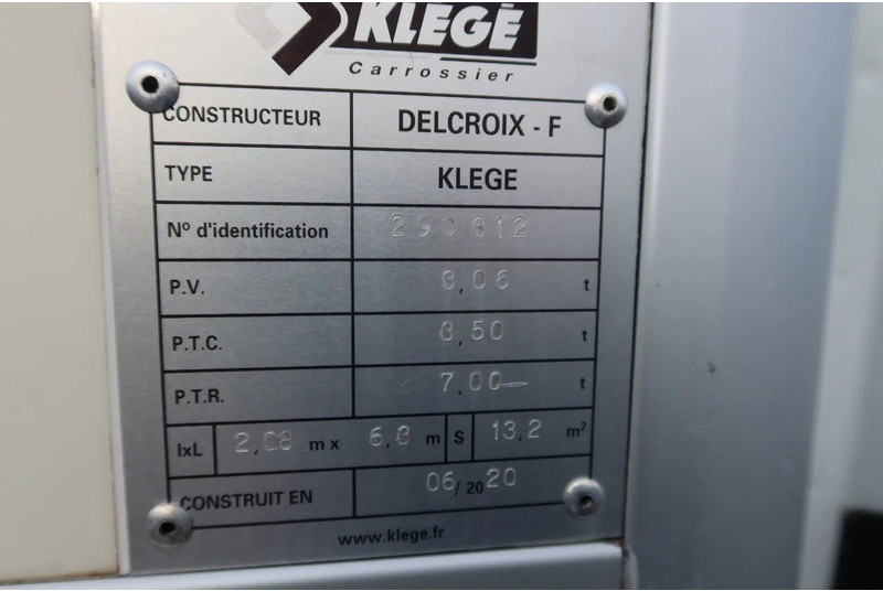 Хладилен бус Iveco Daily 35C16 Carrier Xarios 350 Koel+Vries+verwarmen + stekker 220 volt, Dhollandia 750 kg klep: снимка 11