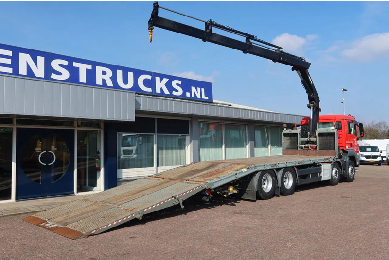 MAN TGS 35.360 8X2 Euro 6 Oprijwagen + HIAB 228 E 3 kraan. Radio grafisch + winch - Камион с кран: снимка 3 MAN TGS 35.360 8X2 Euro 6 Oprijwagen + HIAB 228 E 3 kraan. Radio grafisch + winch - Камион с кран: снимка 3