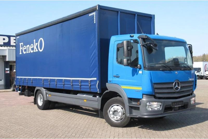 Mercedes-Benz Atego 1318L Euro 6 - Камион с брезент: снимка 2 Mercedes-Benz Atego 1318L Euro 6 - Камион с брезент: снимка 2