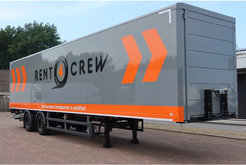 SYSTEM TRAILERS LPRS 18. 2 asser gesloten + stuuras en klep Dhollandia 2000 KG Daytona Grey - Затворена каросерия полуремарке: снимка 2 SYSTEM TRAILERS LPRS 18. 2 asser gesloten + stuuras en klep Dhollandia 2000 KG Daytona Grey - Затворена каросерия полуремарке: снимка 2
