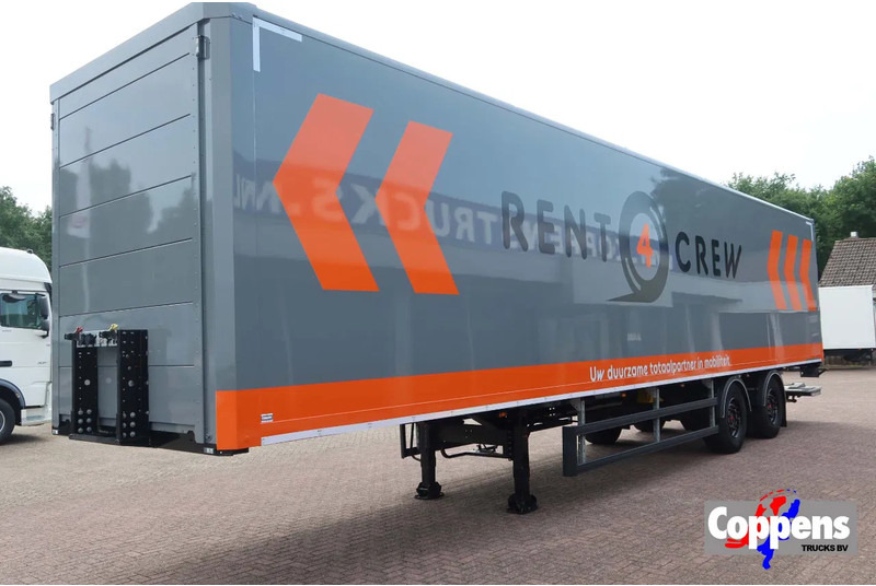 SYSTEM TRAILERS LPRS 18. 2 asser gesloten + stuuras en klep Dhollandia 2000 KG Daytona Grey - Затворена каросерия полуремарке: снимка 1 SYSTEM TRAILERS LPRS 18. 2 asser gesloten + stuuras en klep Dhollandia 2000 KG Daytona Grey - Затворена каросерия полуремарке: снимка 1