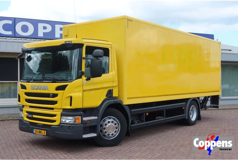 Scania P250 4x2 Bakwagen +Dhollandia klep 1500 kg E6 - Камион фургон: снимка 1 Scania P250 4x2 Bakwagen +Dhollandia klep 1500 kg E6 - Камион фургон: снимка 1