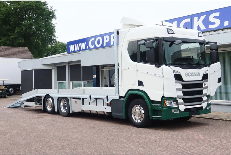 Scania R500 NGS Machinetransport 6x2 Hydralische oprijplaten. Binnenkort leverbaar. - Автовоз камион: снимка 2 Scania R500 NGS Machinetransport 6x2 Hydralische oprijplaten. Binnenkort leverbaar. - Автовоз камион: снимка 2