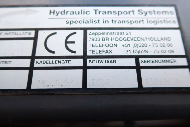Volvo FE 280 Container / Kabelsysteem H.T.S Kabel, 15 ton, 575 cm 6 Cilinder - Камион с кабелна система: снимка 5 Volvo FE 280 Container / Kabelsysteem H.T.S Kabel, 15 ton, 575 cm 6 Cilinder - Камион с кабелна система: снимка 5