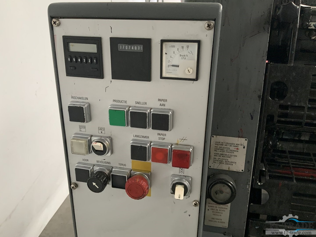 Heidelberg GTO 52+ - Офсетова машина: снимка 3 Heidelberg GTO 52+ - Офсетова машина: снимка 3