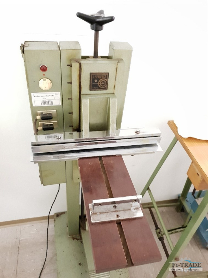 La Fornigrafica FEM - Печатарско оборудване: снимка 2 La Fornigrafica FEM - Печатарско оборудване: снимка 2