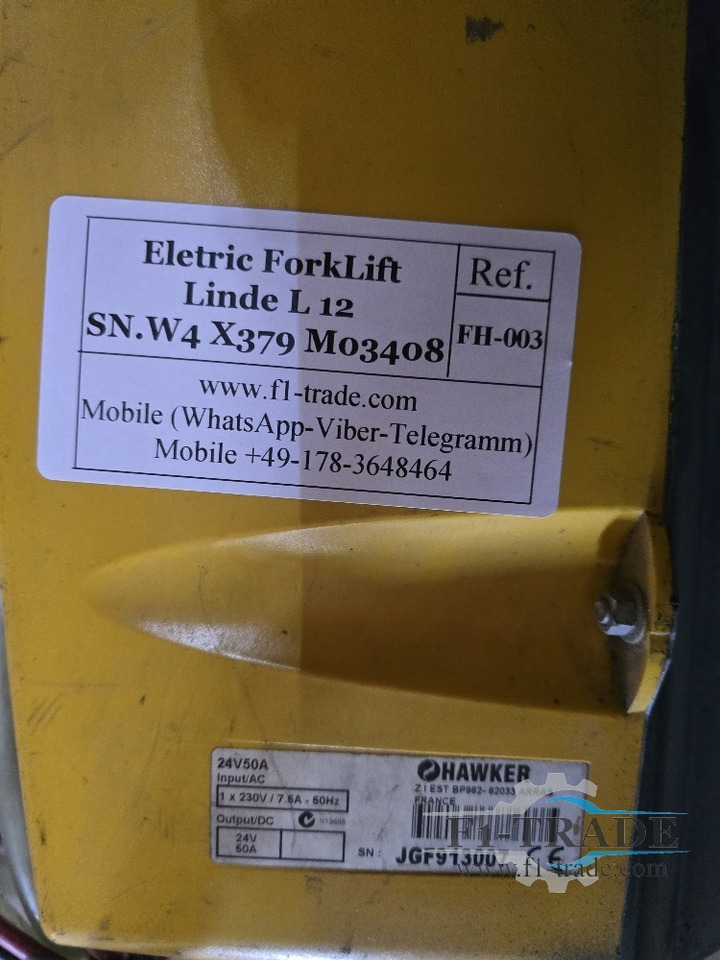 Linde L 12 - Стакер: снимка 5 Linde L 12 - Стакер: снимка 5