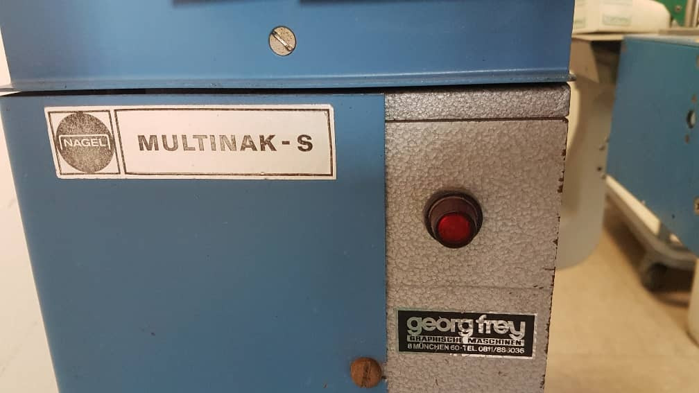Nagel Multinak S - Печатарско оборудване: снимка 5 Nagel Multinak S - Печатарско оборудване: снимка 5