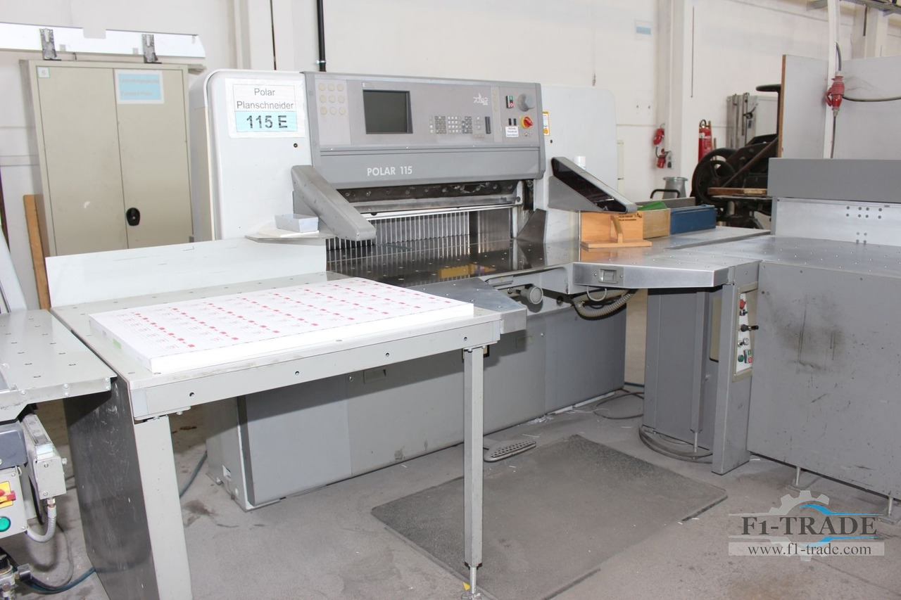 Polar 115 E - Машина за рязане на хартия: снимка 2 Polar 115 E - Машина за рязане на хартия: снимка 2