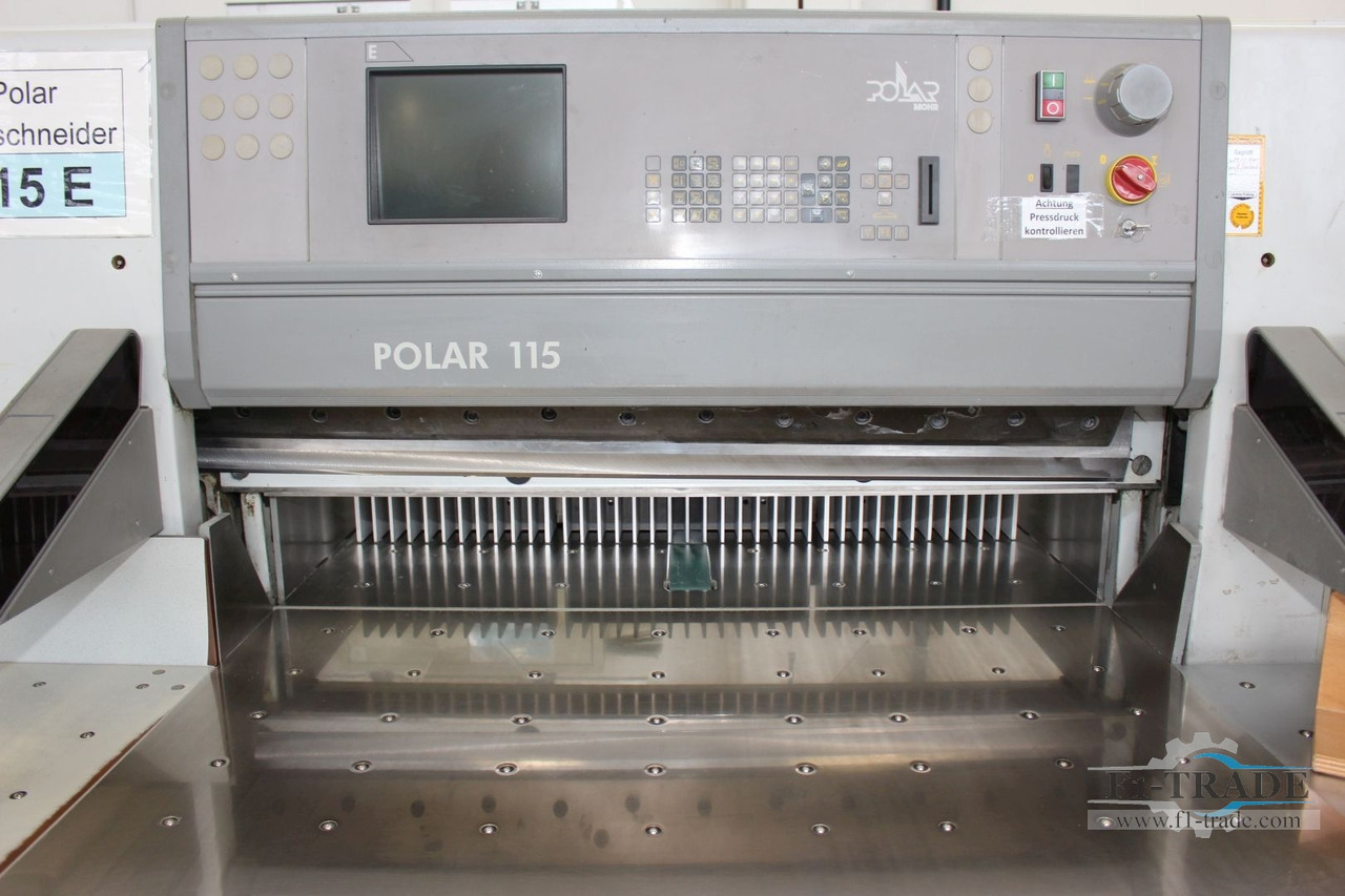 Polar 115 E - Машина за рязане на хартия: снимка 3 Polar 115 E - Машина за рязане на хартия: снимка 3
