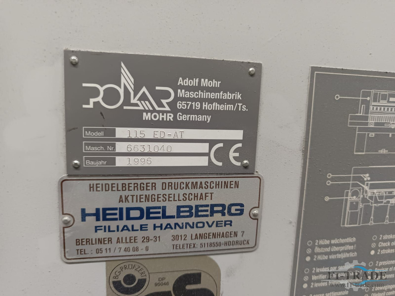 Polar 115 ED-AT - Машина за рязане на хартия: снимка 3 Polar 115 ED-AT - Машина за рязане на хартия: снимка 3