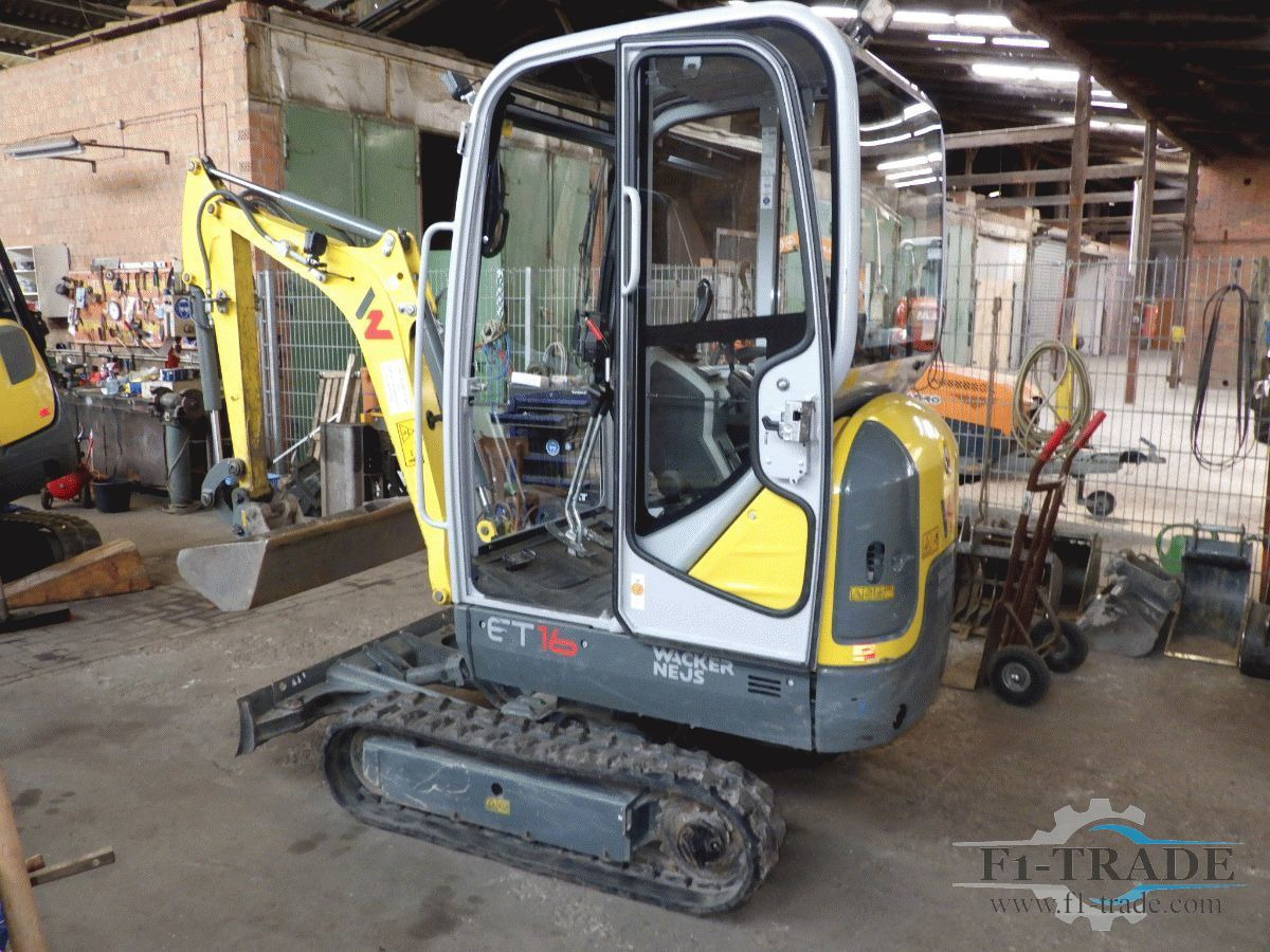 Wacker neuson ET 16 - Мини багер: снимка 2 Wacker neuson ET 16 - Мини багер: снимка 2