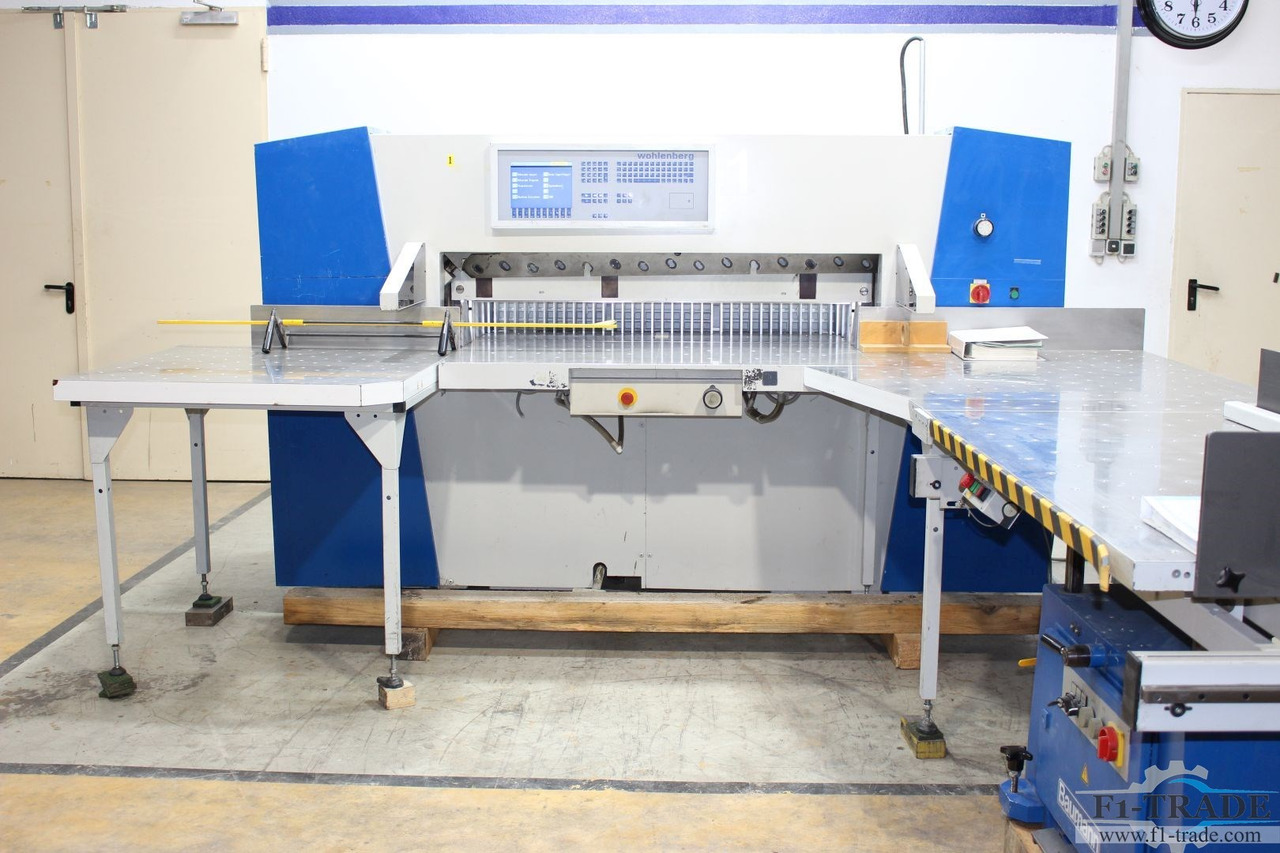 Wohlenberg 137 CUT-Tec - Машина за рязане на хартия: снимка 2 Wohlenberg 137 CUT-Tec - Машина за рязане на хартия: снимка 2