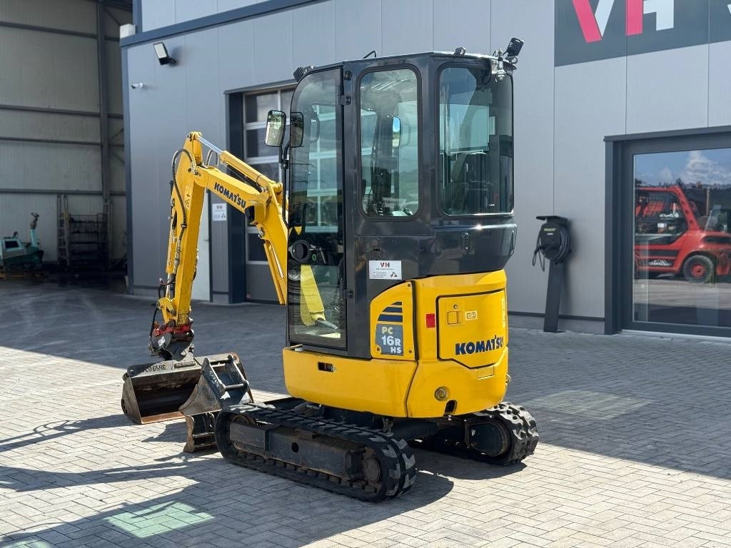Komatsu PC 16 R-3HS - Мини багер: снимка 3 Komatsu PC 16 R-3HS - Мини багер: снимка 3