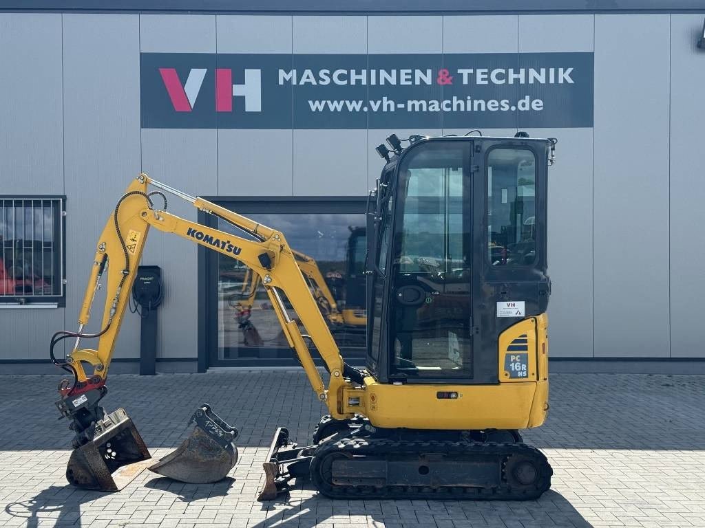 Komatsu PC 16 R-3HS - Мини багер: снимка 1 Komatsu PC 16 R-3HS - Мини багер: снимка 1