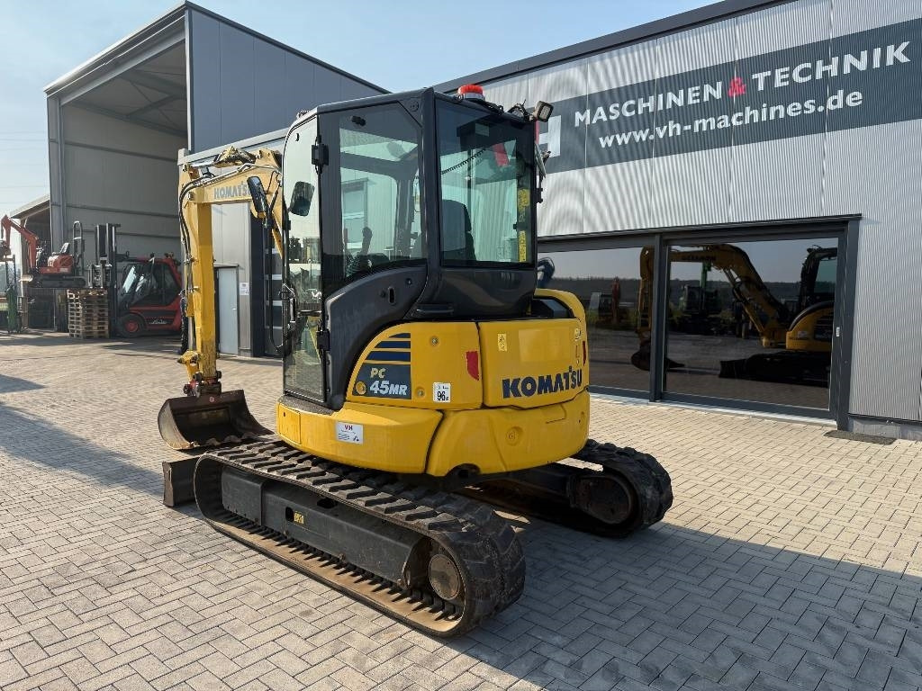Komatsu PC 45 MR-5  - Мини багер: снимка 3 Komatsu PC 45 MR-5  - Мини багер: снимка 3