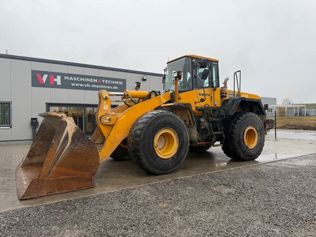 Komatsu WA 470-5 - Колесен товарач: снимка 1 Komatsu WA 470-5 - Колесен товарач: снимка 1
