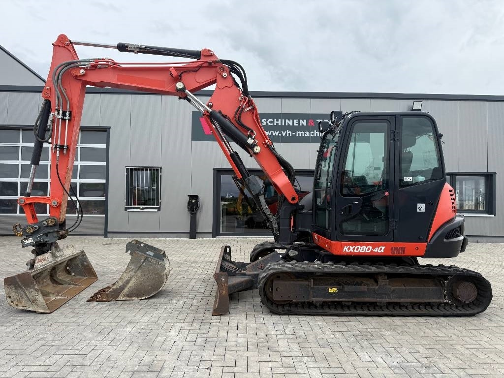 Kubota KX 080-4 - Мини багер: снимка 2 Kubota KX 080-4 - Мини багер: снимка 2