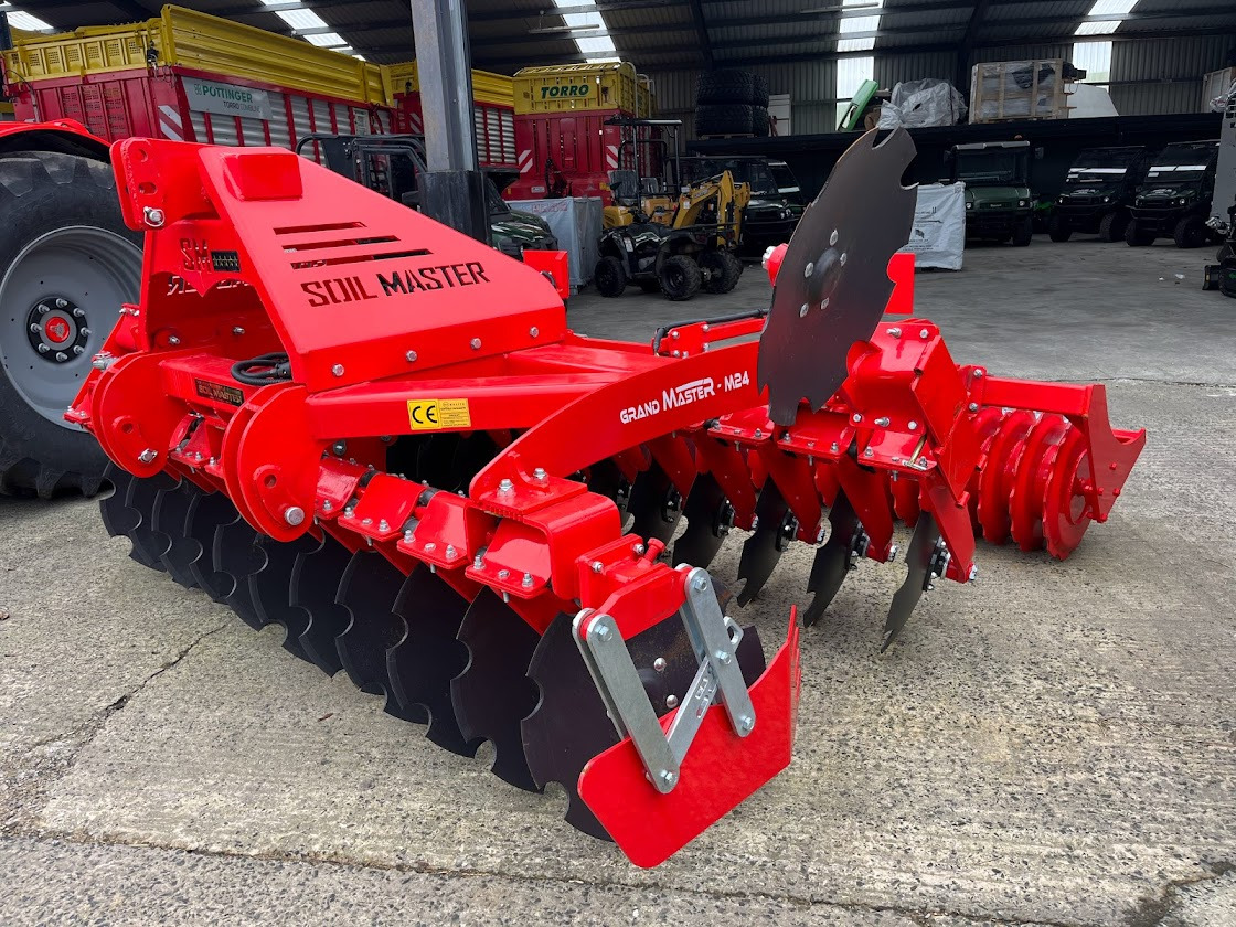 SOIL MASTER _GRAND MASTER SERIES MOUNTED TYPE MULTI DISC HARROW (RUBBER TYPE LEG) - Дискова брана: снимка 1 SOIL MASTER _GRAND MASTER SERIES MOUNTED TYPE MULTI DISC HARROW (RUBBER TYPE LEG) - Дискова брана: снимка 1