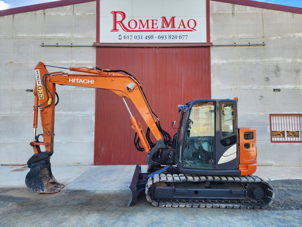 HITACHI ZX85USB-6 - Мини багер: снимка 1 HITACHI ZX85USB-6 - Мини багер: снимка 1