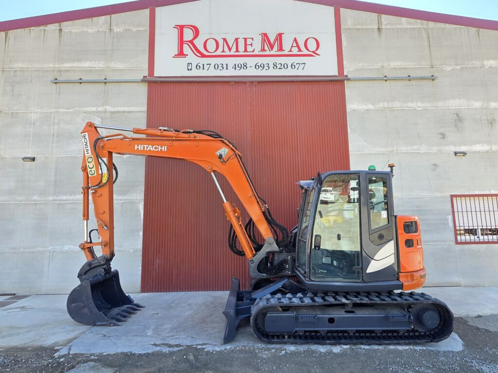 HITACHI ZX85USB-6 - Мини багер: снимка 1 HITACHI ZX85USB-6 - Мини багер: снимка 1