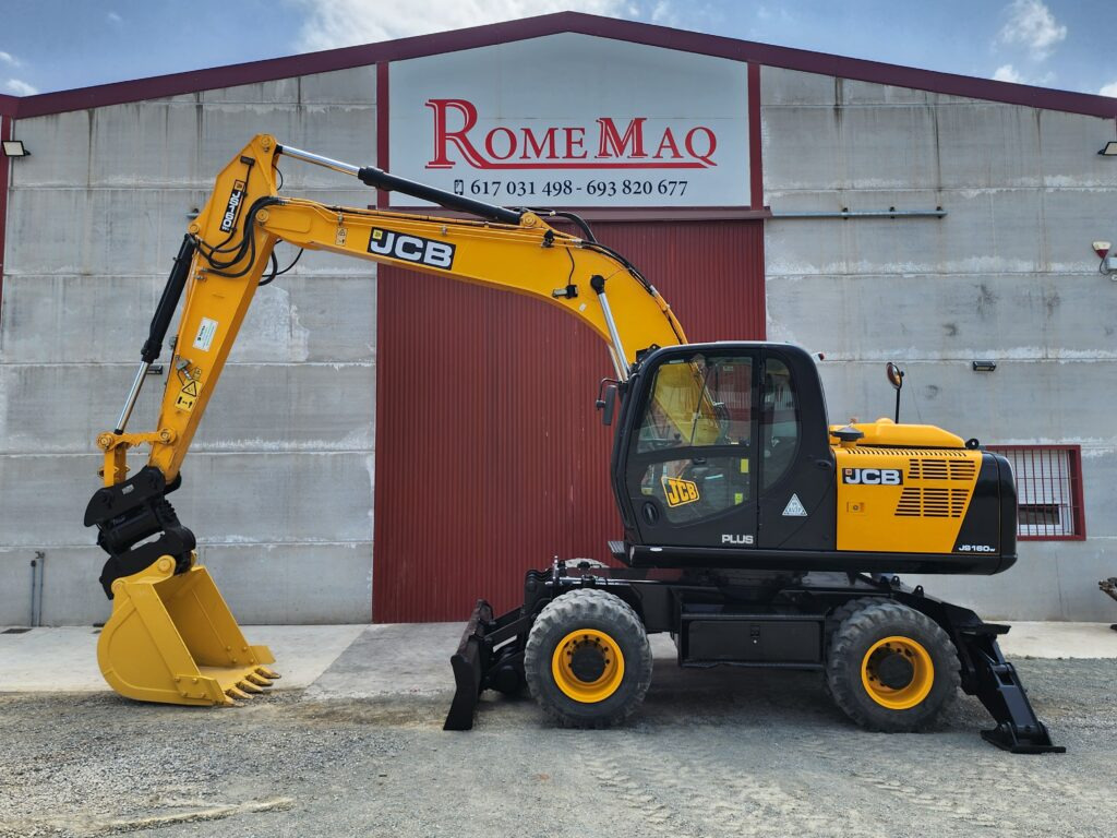 JCB JS160W T4F - Колесен багер: снимка 1 JCB JS160W T4F - Колесен багер: снимка 1