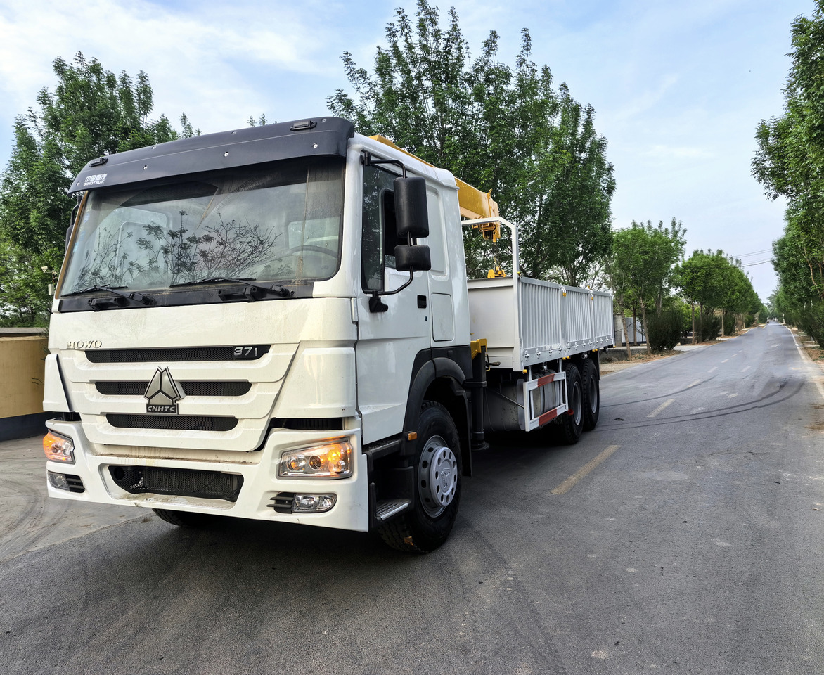 HOWO 371HP CRANE TRUCK - Камион с кран: снимка 3 HOWO 371HP CRANE TRUCK - Камион с кран: снимка 3