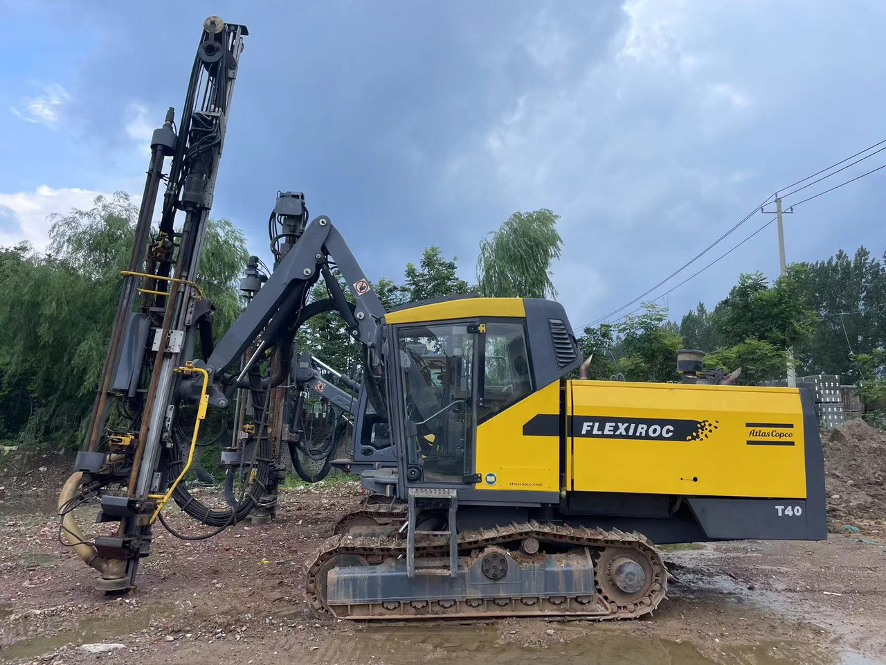 Atlas copco flexiroc T40 - Пробивна машина: снимка 1 Atlas copco flexiroc T40 - Пробивна машина: снимка 1
