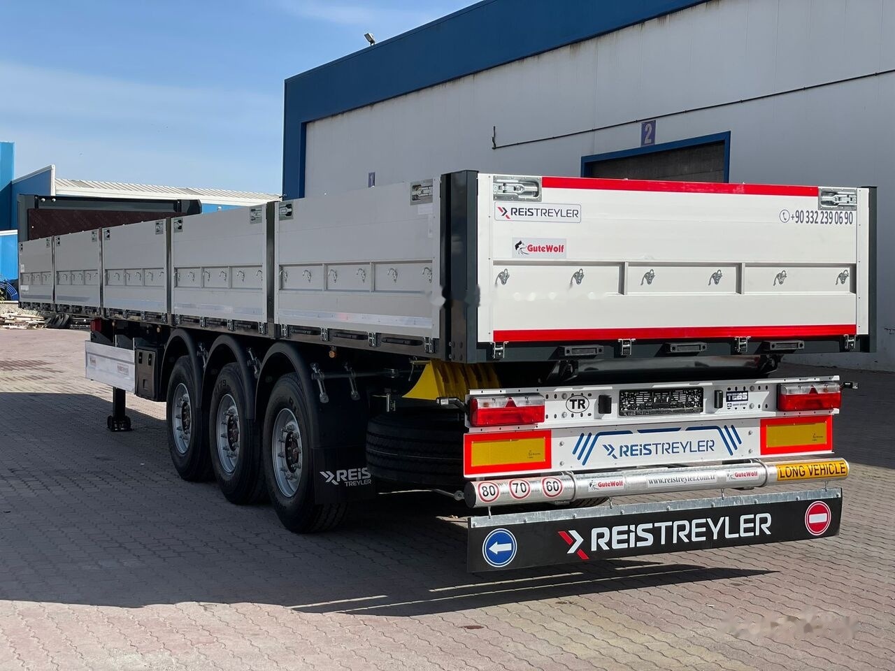Reis Treyler Aluminium Cover General Cargo - Бордово полуремарке/ Платформа: снимка 4 Reis Treyler Aluminium Cover General Cargo - Бордово полуремарке/ Платформа: снимка 4