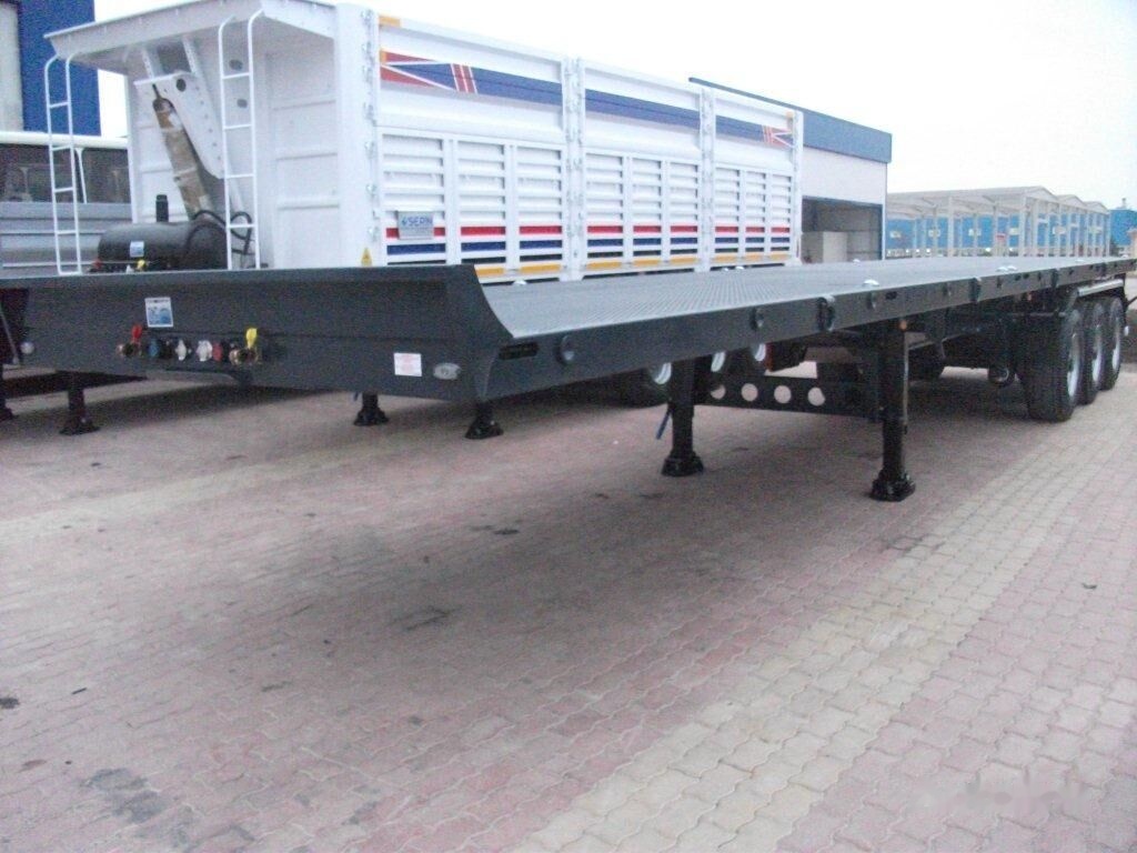 Reis Treyler Flat-Bed Semi Trailer - Бордово полуремарке/ Платформа: снимка 3 Reis Treyler Flat-Bed Semi Trailer - Бордово полуремарке/ Платформа: снимка 3