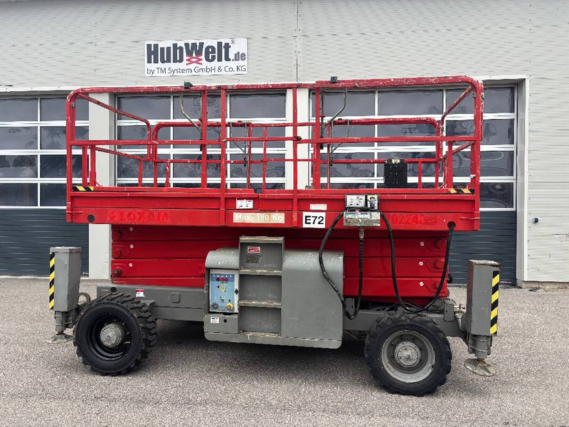 Haulotte H 15 SX - 15m Diesel Scherenarbeitsbühne - Ножична работна платформа: снимка 1 Haulotte H 15 SX - 15m Diesel Scherenarbeitsbühne - Ножична работна платформа: снимка 1