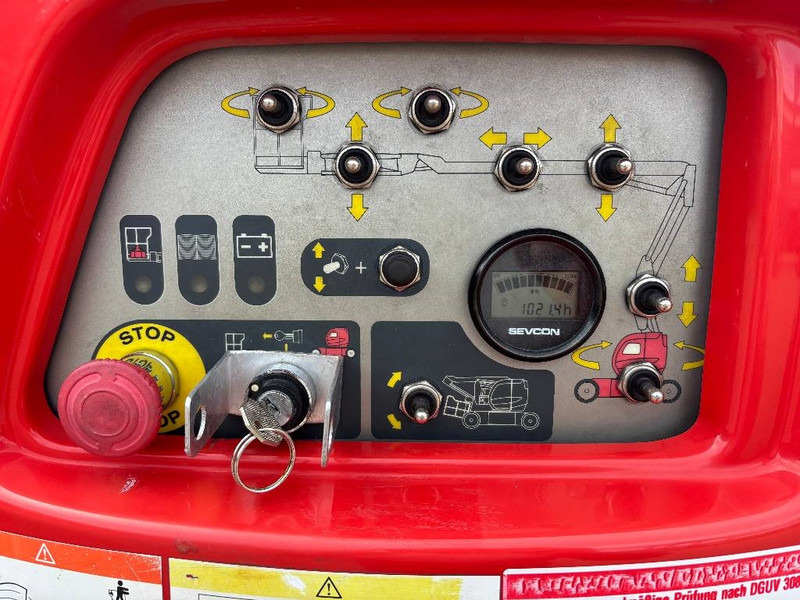 Артикулираща платформа Manitou 120 AETJC - 12m Gelenk-Teleskop-Arbeitsbühne: снимка 7