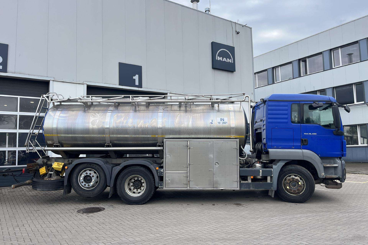 MAN TGS 26.400 6X2-2 Plandex (08632) - Камион цистерна, Ремарке цистерна: снимка 4 MAN TGS 26.400 6X2-2 Plandex (08632) - Камион цистерна, Ремарке цистерна: снимка 4