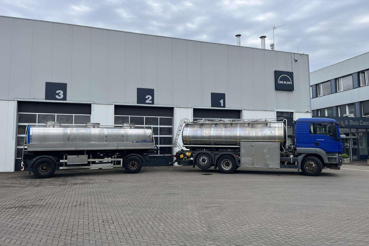 MAN TGS 26.400 6X2-2 Plandex (08632) - Камион цистерна, Ремарке цистерна: снимка 2 MAN TGS 26.400 6X2-2 Plandex (08632) - Камион цистерна, Ремарке цистерна: снимка 2