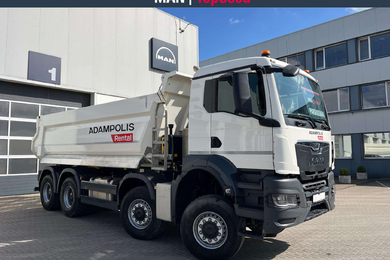 MAN TGS 35.480 8x8 MEILLER (7124) - Самосвал камион: снимка 2 MAN TGS 35.480 8x8 MEILLER (7124) - Самосвал камион: снимка 2