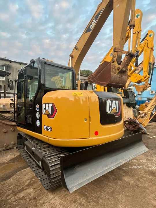 7 Ton Caterpillar Mini Excavator Cat 307c 307d With Rubber Tracks And Hydraulic Blade in Shanghai - Верижен багер: снимка 4 7 Ton Caterpillar Mini Excavator Cat 307c 307d With Rubber Tracks And Hydraulic Blade in Shanghai - Верижен багер: снимка 4