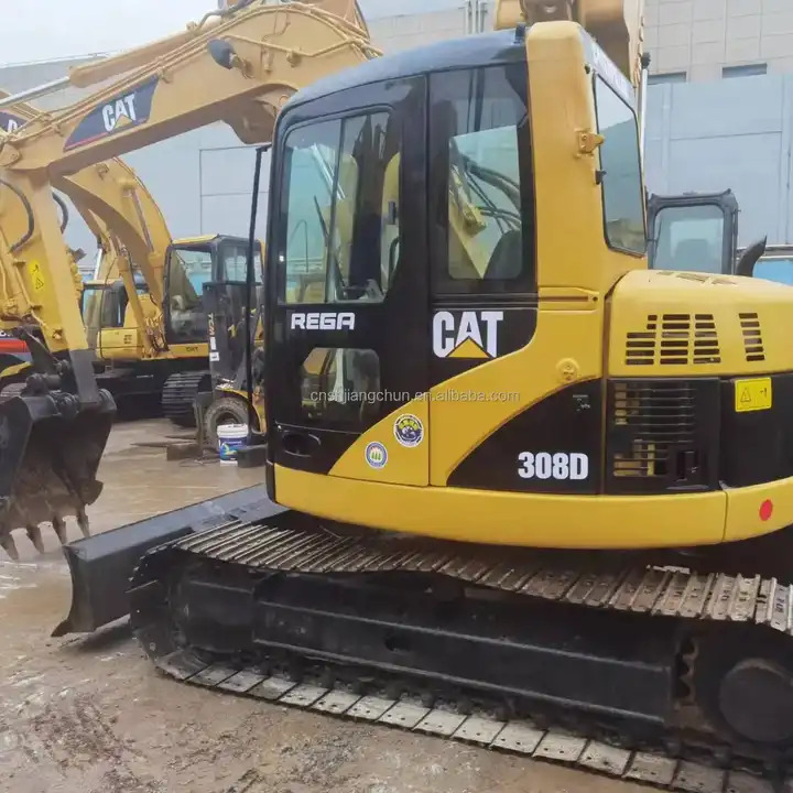 8ton used caterpillar 308d crawler excavator CAT 308d tractor excavator used CAT308 excavator - Мини багер: снимка 1 8ton used caterpillar 308d crawler excavator CAT 308d tractor excavator used CAT308 excavator - Мини багер: снимка 1